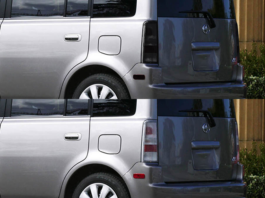 xb Before and After Smoked Taillights