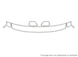 xb 3M Clear Bra Hood Precut PPF Diagram