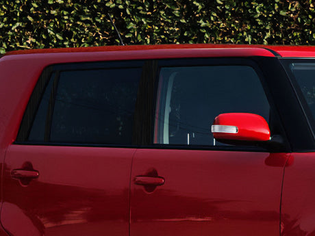 scion xb 2008-2015 Brushed Aluminum Black Pillar Cover Diagram