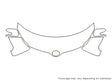 xd 3M Clear Bra Hood Precut PPF Diagram
