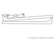 xd Avery Dennison Clear Bra Door Cup Precut PPF Diagram