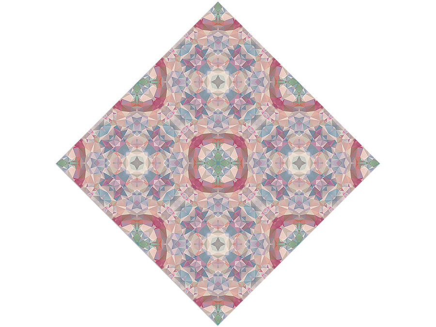 Scooped Bouquet Tile Vinyl Wrap Pattern