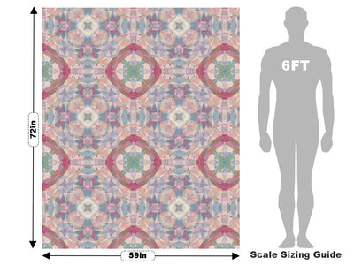 Scooped Bouquet Tile Vehicle Wrap Scale~Rwraps Series 914 Scooped Bouquet Tile Measurements~2