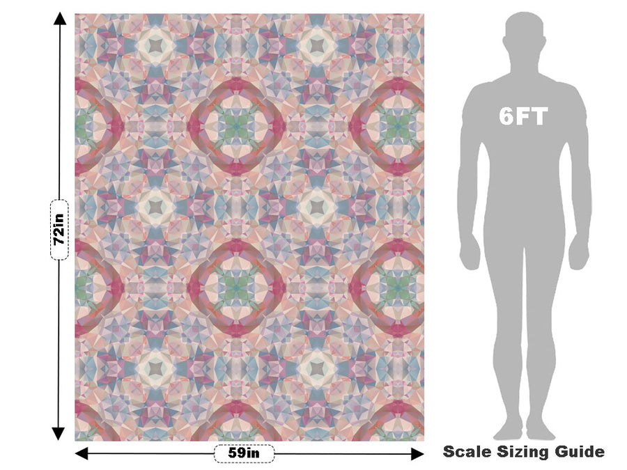 Scooped Bouquet Tile Vehicle Wrap Scale~Rwraps Series 914 Scooped Bouquet Tile Measurements~2