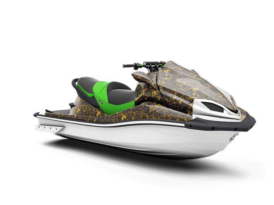 Scorched Plains Lava Jet Ski Vinyl Customized Wrap