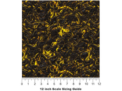 Scorched Plains Lava Vinyl Film Pattern Size 12 inch Scale~Rwraps Scorched Plains Lava Sizing Chart~2