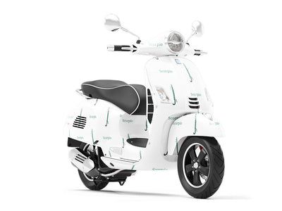 Scorpio Swords Astrology Vespa Scooter Wrap Film