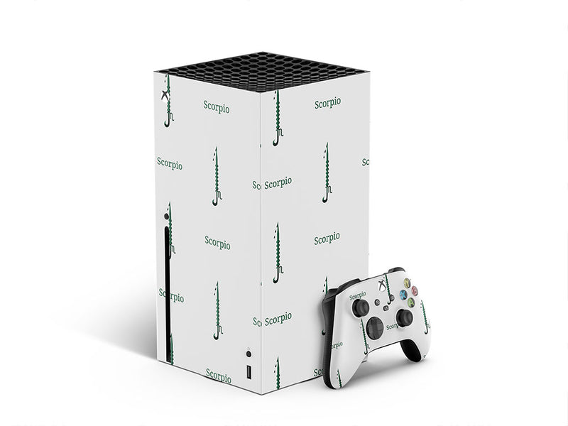 scorpio swords astrology XBOX DIY Decal