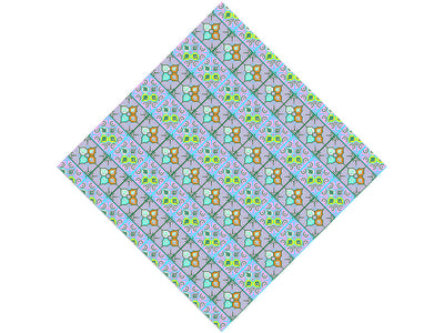 Scorpionflower Tile Vinyl Wrap Pattern