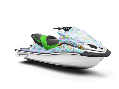 Scorpionflower Tile Jet Ski Vinyl Customized Wrap