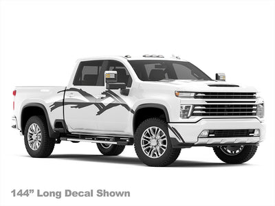 Scratches Truck Custom Vehicle Graphic