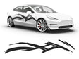 3M Matte Black Scratches Body Graphic~Full Side Auto Decal Kit~0