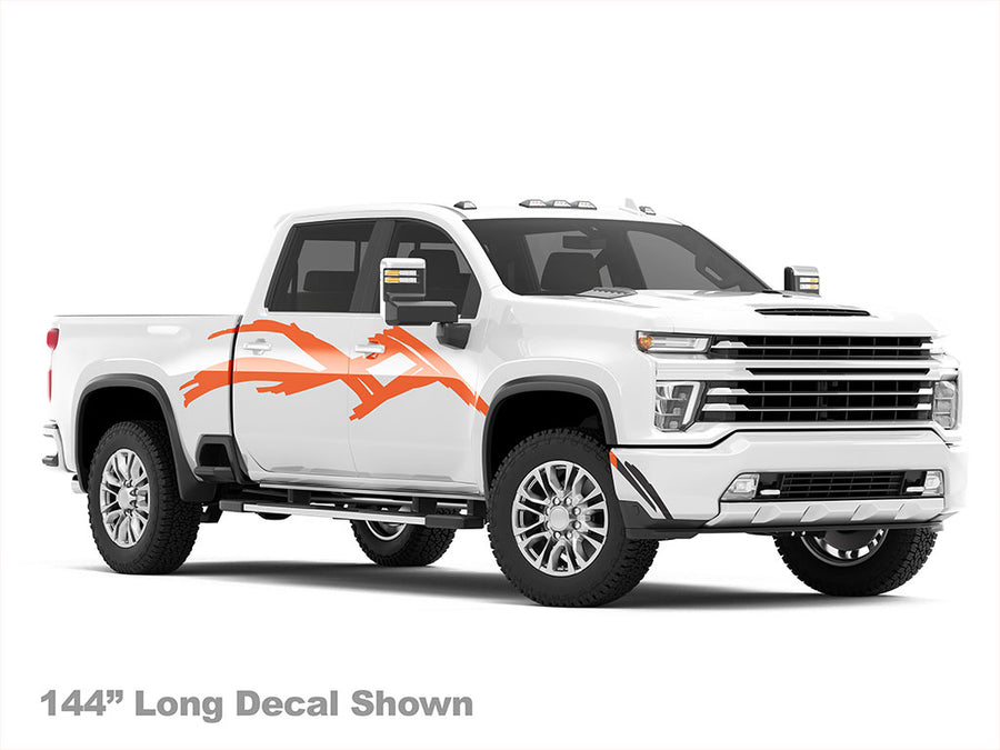 Scratches Truck Custom Vehicle Graphic