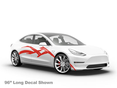 Scratches Car Sticker Body Graphic