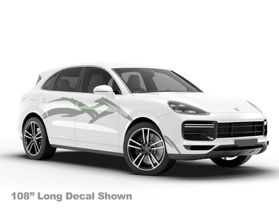 Scratches SUV Custom Body Graphic