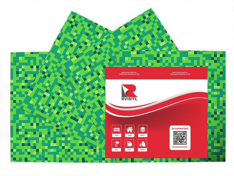 screamin good pixel Craft Vinyl Sheet Pack