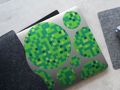 screamin good pixel DIY Laptop Stickers