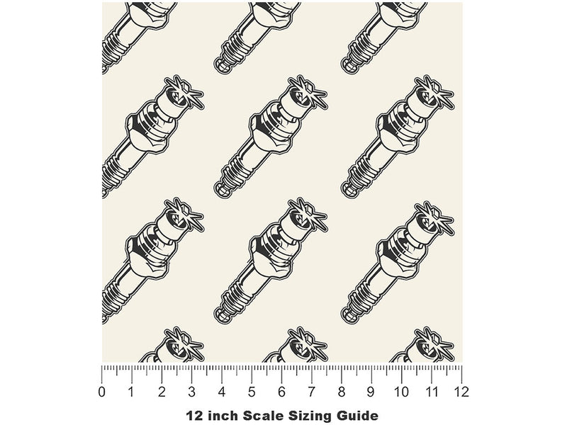 Screw Loose Cars Vinyl Film Pattern Size 12 inch Scale~Rwraps Screw Loose Cars Sizing Chart~2