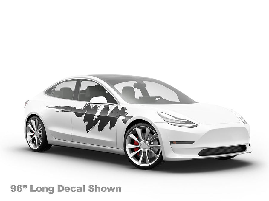 Scribbles Car Sticker Body Graphic