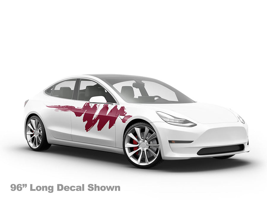 Scribbles Car Sticker Body Graphic