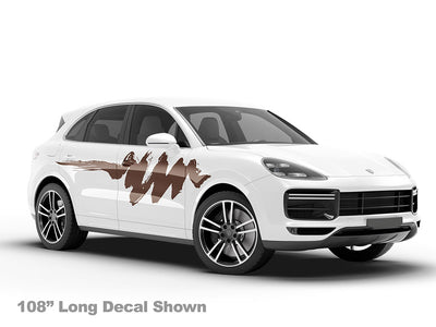 Scribbles SUV Custom Body Graphic