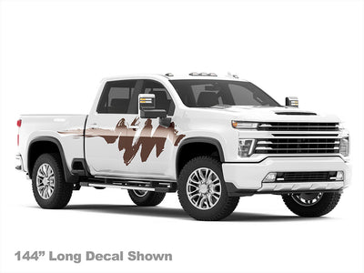 Scribbles Truck Custom Vehicle Graphic