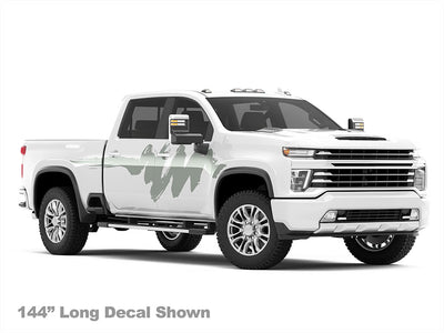 Scribbles Truck Custom Vehicle Graphic