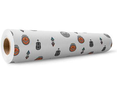 Scrolling Along Technology Wrap Film Wholesale Roll~Rwraps Series 914 Digitally Printed Vinyl Roll~5