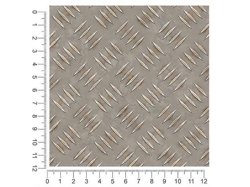 scuffed lug diamond plate 1ft x 1ft Craft Sheets