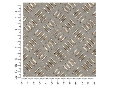 scuffed lug diamond plate 1ft x 1ft Craft Sheets