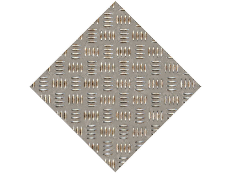 Scuffed Lug Diamond Plate Series Custom Printed Wrap Film