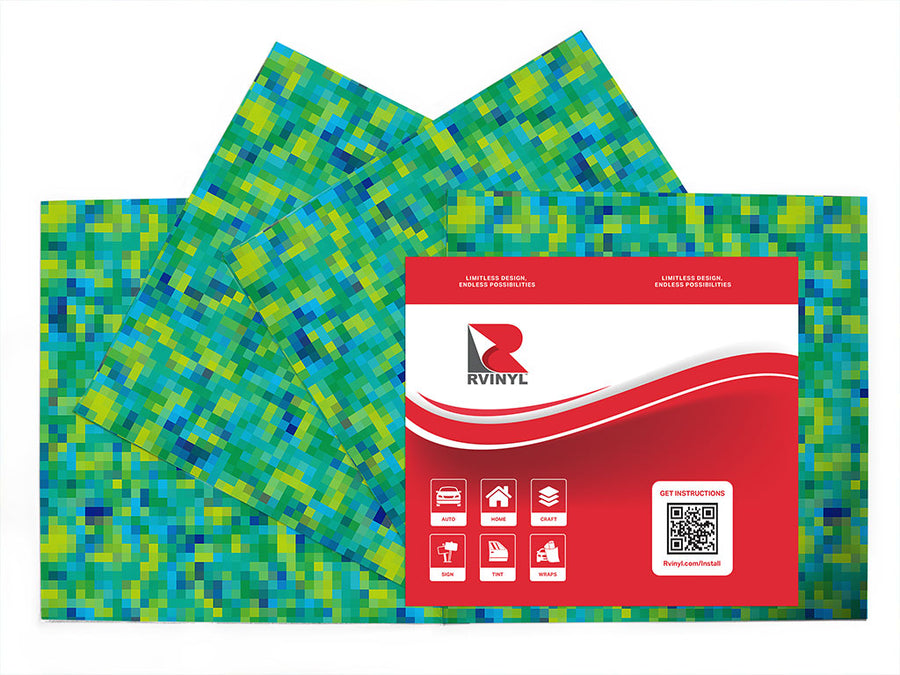 sea adventure pixel Craft Vinyl Sheet Pack