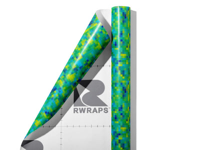 Sea Adventure Pixel Wrap Film Sheets~Rwraps Series 914 Sea Adventure Pixel Scrolled Sheet~3