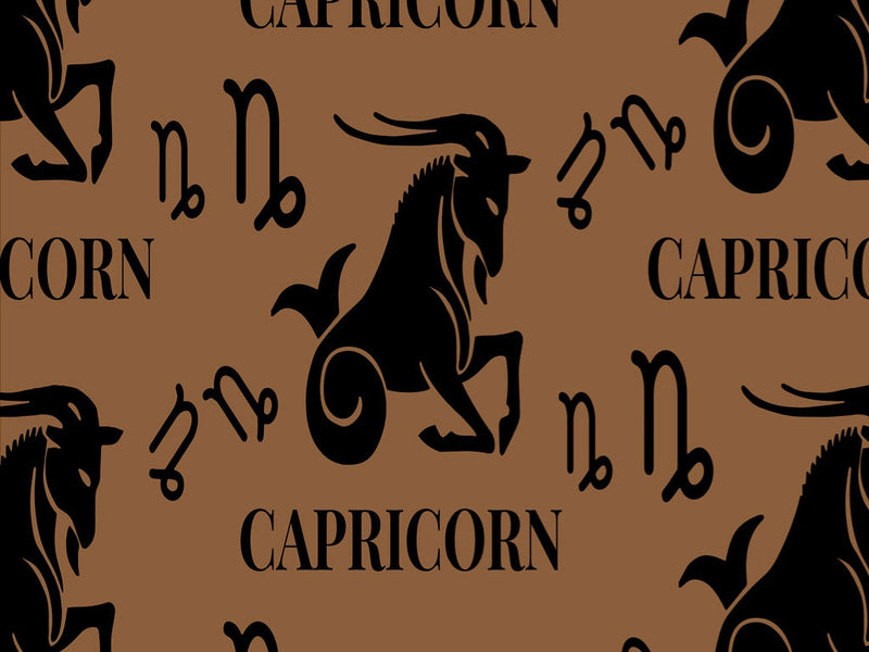 Sea Goats Astrology Vinyl Wrap Pattern~Rwraps Series 914 Digitally Printed Vinyl Wrap~0