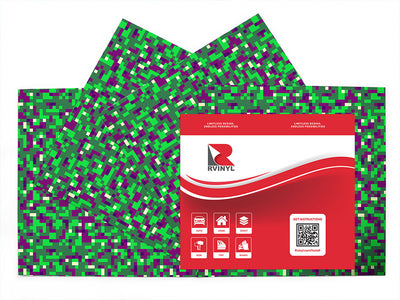 sea monster pixel Craft Vinyl Sheet Pack