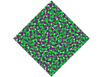Sea Monster Pixel Vinyl Wrap Pattern