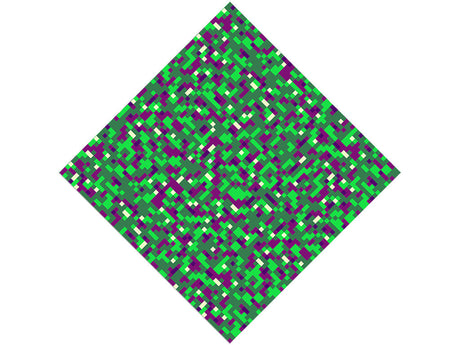 Sea Monster Pixel Vinyl Wrap Pattern