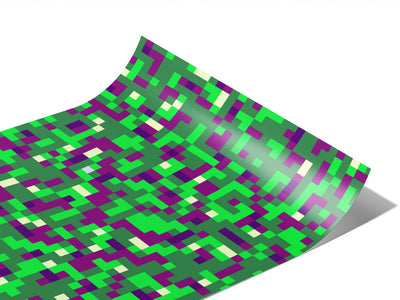 Sea Monster Pixel Vinyl Wraps~Rwraps Series 914 Digitally Printed Vinyl Wrap~0
