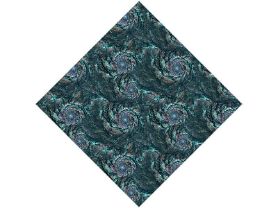 Sea Swirl Science Fiction Vinyl Wrap Pattern