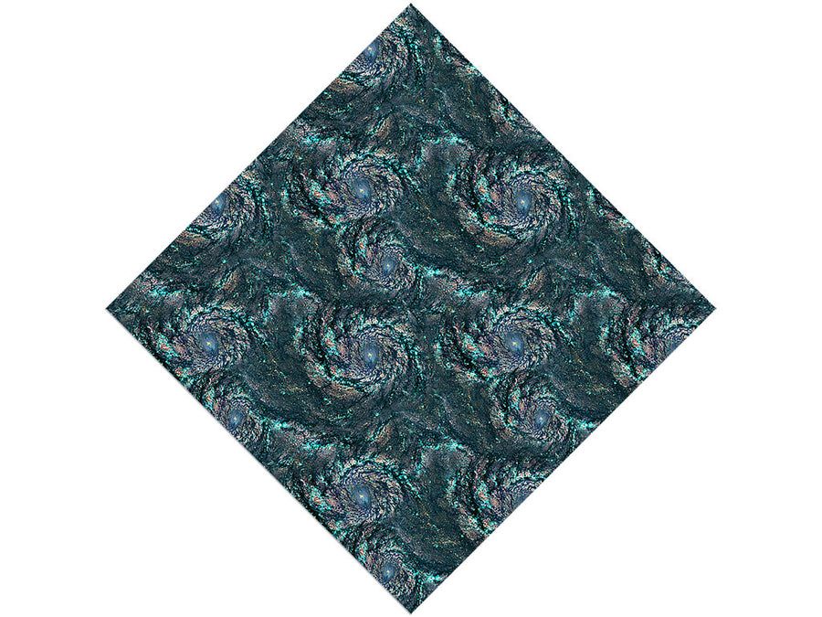 Sea Swirl Science Fiction Vinyl Wrap Pattern