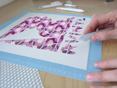sea witch abstract geometric Easy Weed Craft Vinyl