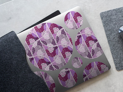 sea witch abstract geometric DIY Laptop Stickers