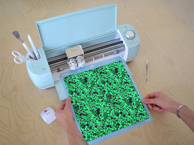 seafoam disrupter camouflage Cricut Compatible Vinyl