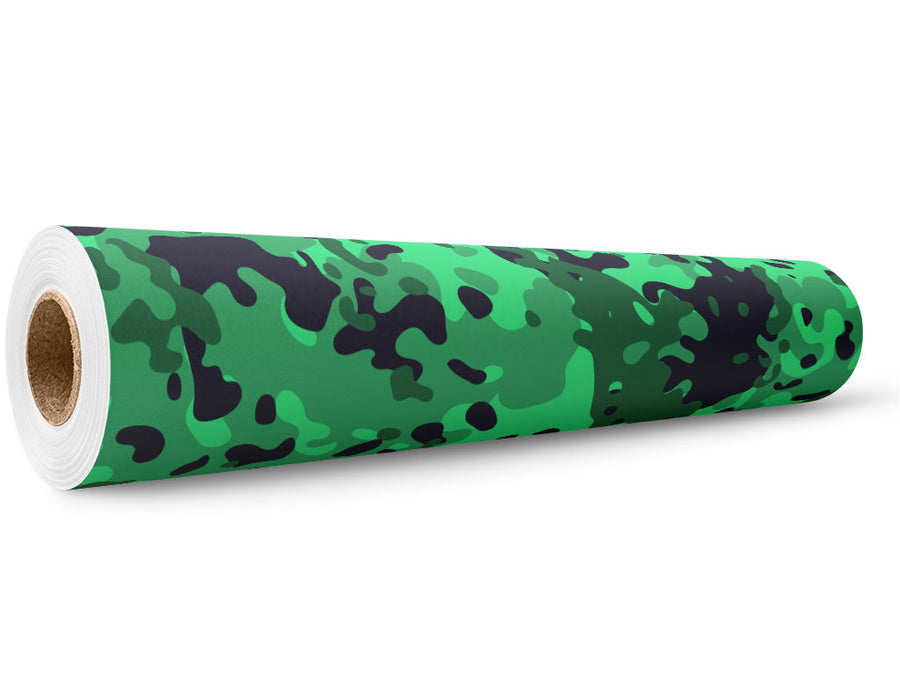 Seafoam Disrupter Camouflage Wrap Film Wholesale Roll~Rwraps Series 914 Digitally Printed Vinyl Roll~5