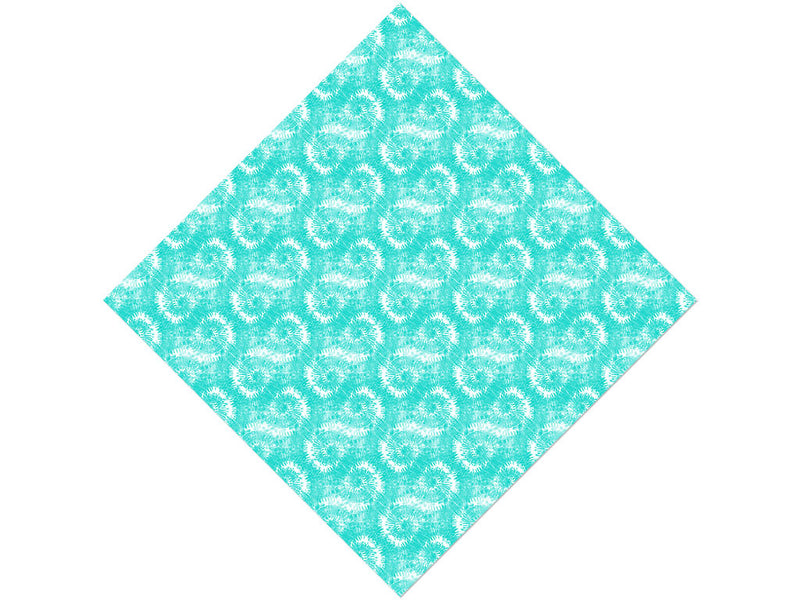 Seafoam Spirals Tie Dye Vinyl Wrap Pattern