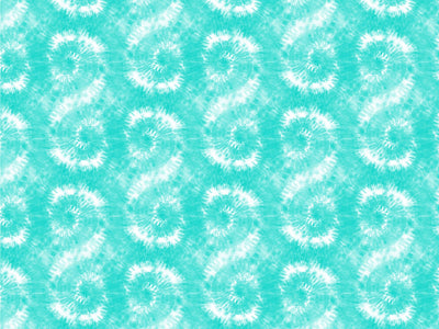 Seafoam Spirals Tie Dye Vinyl Wrap Pattern~Rwraps Series 914 Digitally Printed Vinyl Wrap~0