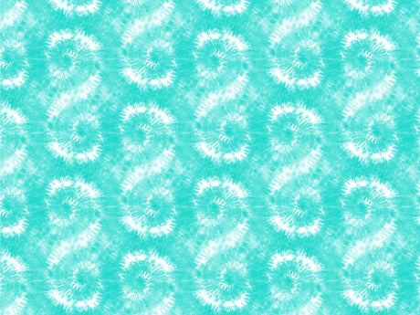 Seafoam Spirals Tie Dye Vinyl Wrap Pattern~Rwraps Series 914 Digitally Printed Vinyl Wrap~0