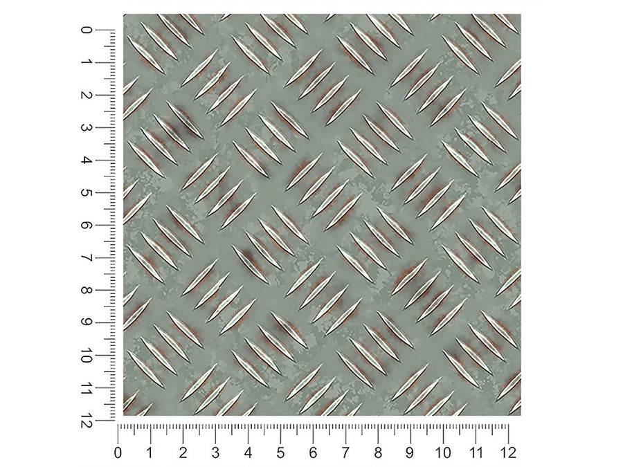 seamless aqua diamond plate 1ft x 1ft Craft Sheets