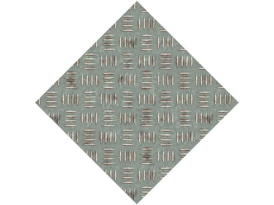 Seamless Aqua Diamond Plate Series Custom Printed Wrap Film