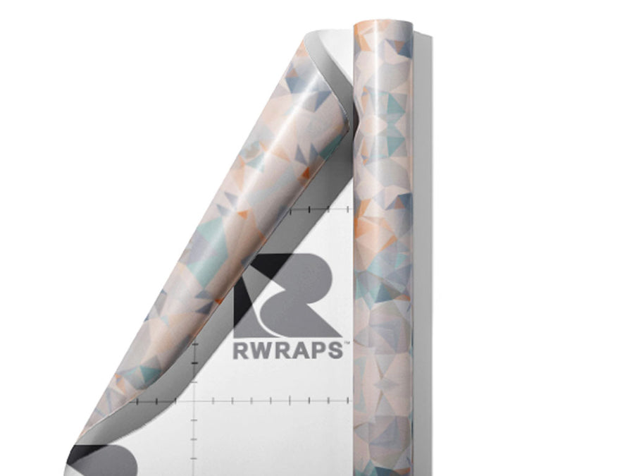 Seaside Tile Wrap Film Sheets~Rwraps Series 914 Seaside Tile Scrolled Sheet~4